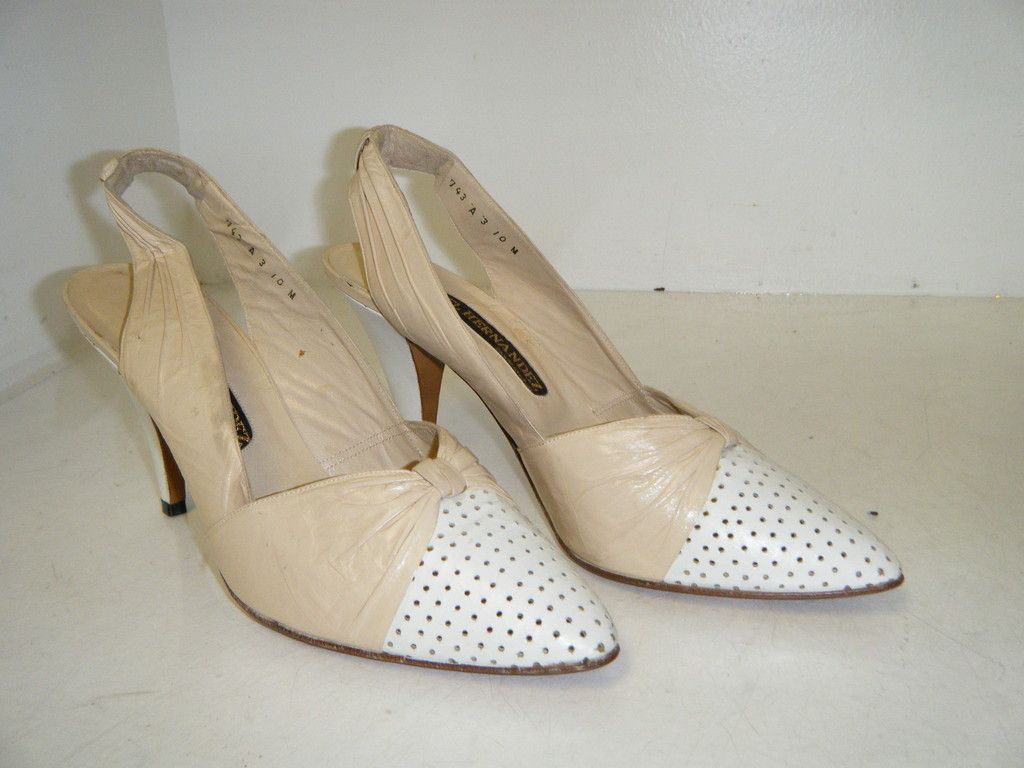 Miguel Hernandez Dress Mule Shoes Size 10 M Used