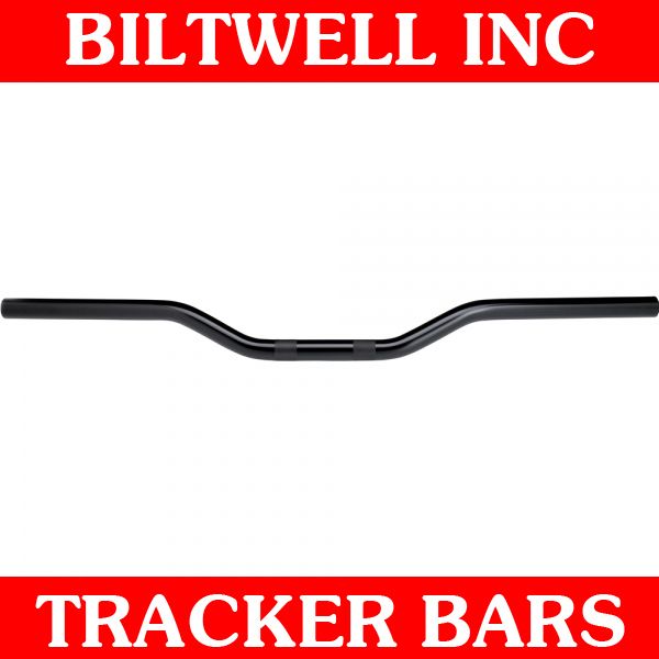 Biltwell Inc Black Non Dimpled Tracker Handlebars Bobber Harley