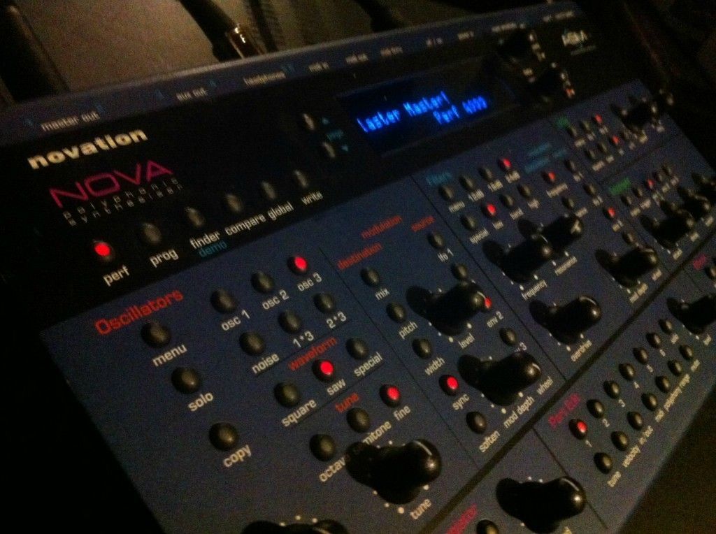 NOVATION NOVA ASM POLYPHONIC SYNTHESIZER MODULE   ANALOG SOUND MODULE