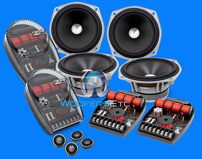 JL AUDIO ZR525 CSI CAR 5.25 PRO 2 WAY COMPONENT SPEAKERS MIDS ZR