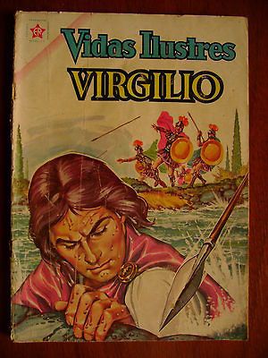 VIRGILIO   VIDAS ILUSTRES #72   SPANISH MEXICAN COMIC NOVARO