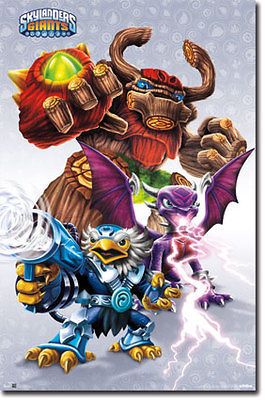 SKYLANDERS GIANTS   STARTER PACK VIDEO GAME POSTER   22x34 SHRINK