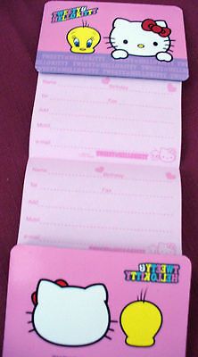HELLO KITTY ADDRESS-PHONE Book Refill & Weekly Planner Paper, Sanrio, RARE  Sets $12.99 - PicClick