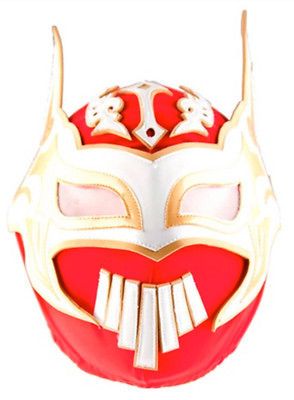 SIN CARA (RED MASK)   WWE ADULT SIZE REPLICA WRESTLING MASK