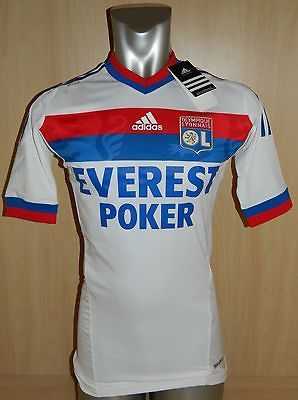 BNWT Adidas Lyon Home Shirt   Player Issue   TechFit PowerWeb   Short