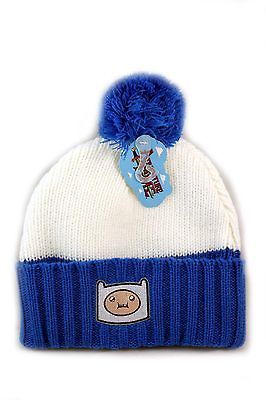 Adventure Time Finn and Jake FINN Cuff Pom Laplander Hat Plush Beanie