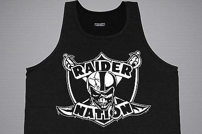 RAIDER NATION TANK TOP SIZES M 2XL RAIDERS