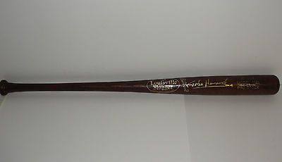 GORKYS HERNANDEZ AUTOGRAPH baseball bat signed auto Tigers, Pirates