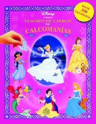 Tesoro de libros de calcomanias princesas / Book Treasury of princess