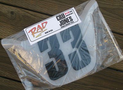 Jones Replica 33 number plate RAD The Movie Old School BMX bill allen