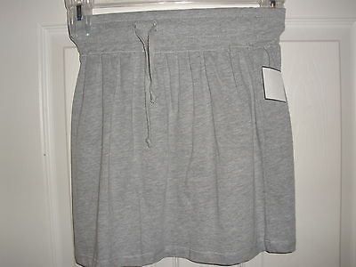 Delias Gray Knit Elastic Waist draw string Machine Wash Size XS BNWT