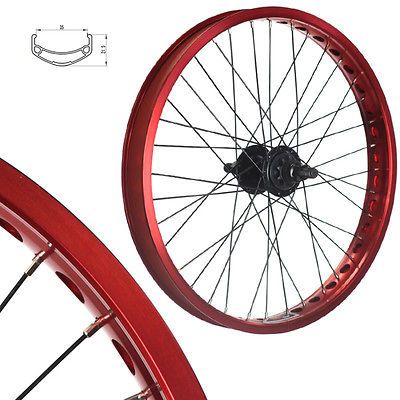 Stars Cirle BMX BIKE Wheels Wheelset Oversized 20 Inch