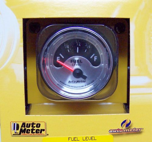 AUTOMETER AMERICAN MUSCLE FUEL LEVEL FORD CHRYSLER (Fits 1966 Mustang