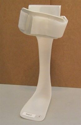 ANKLE FOOT ORTHOSIS AFO POSTERIOR LSO DROP FOOT LEG BRACE Free