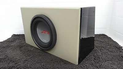 One) Alpine Type R 10 Subwoofers in a Car Audio Custom Box