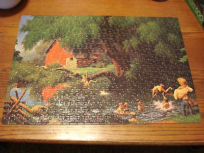 Newly listed MB Good Old Days 500 pc puzzle Paul Detlefsen Boys Skinny