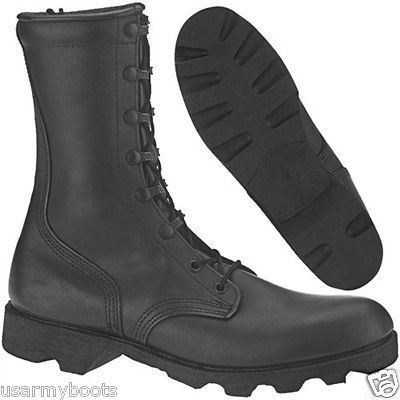 USA ALTAMA All Leather WATERPROOF Vulcanized BLACK Combat BOOTS UsGI