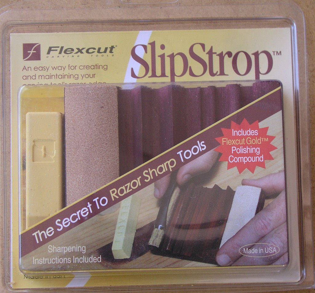 SLIP STROP BY FLEXCUT PW12 FOR TOOL SHARPENING, STROPPING & FINAL