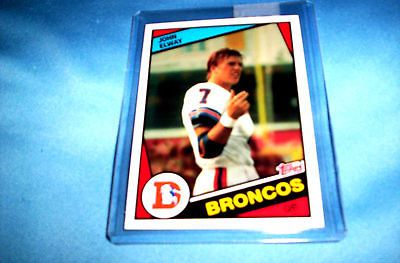 JOHN ELWAY 1984 TOPPS REPRINT DENVER BRONCOS # 63 NM TO MINT