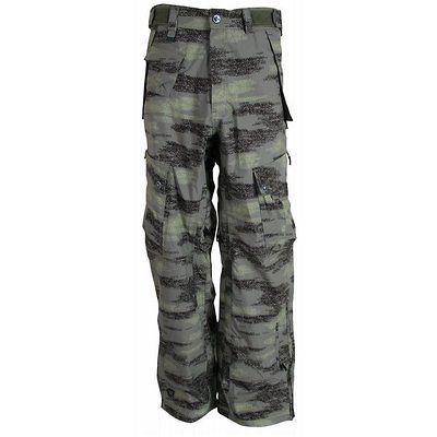 Sessions Movement Ski Snowboard Pants Camo Sz L