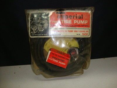 Vintage Imperial Power Tire Pump   P/N 1600   Powered by Your Car