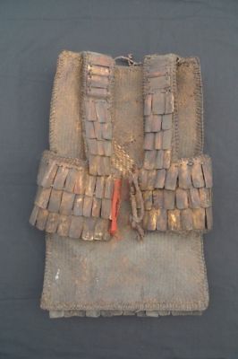 TORAJA TANA Warrior Vest Jacket BONE PROTECTIVE ARMOR PLATE Weapon