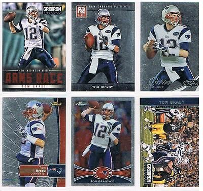 2012 Football lot Michigan Wolverines alumni Tom Brady New England