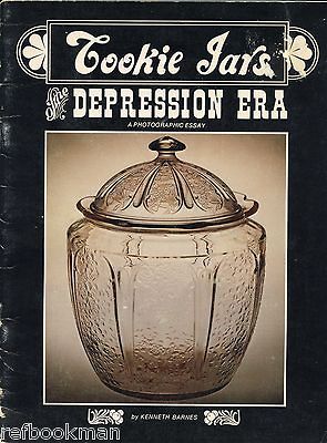 Vintage Depression Era Glass Cookie Jars –Makers Patterns Dates