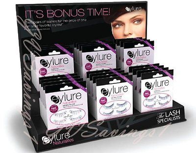 PICK ANY) *BONUS 2 PAIRS PACK* Eylure NATURALITES False Eyelashes