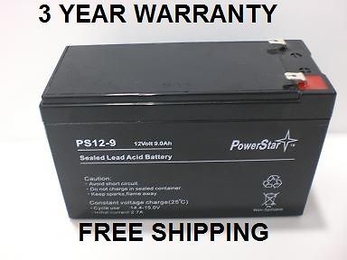 12V 7AH SLA Battery Replaces gp1272 np7 12 bp7 12 npw36 12 ps 1270