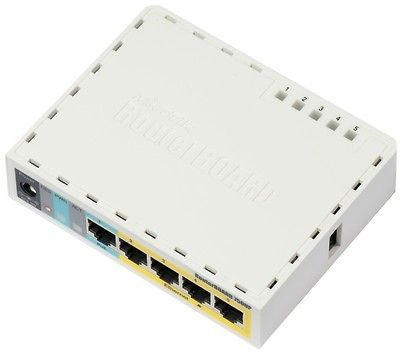 MIKROTIK Routerboard RB750UP 5xPORT LAN USB2.0 POE ROUTER (RB 750UP)