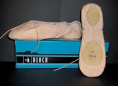 New Bloch SO203 Split Sole Leather Ballet Slipper