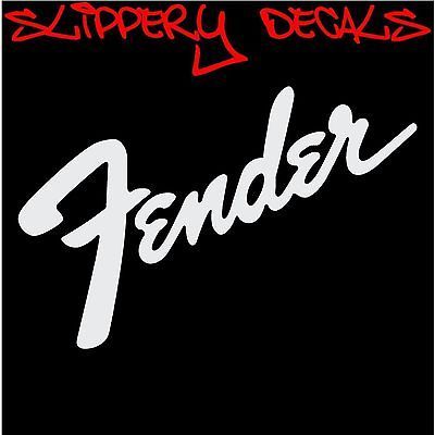 Fender Guitar vinyl decal sticker