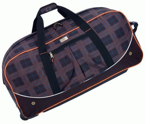 HARLEY DAVIDSO N® PLAID TRAVEL DUFFEL BAG 29 INCH 99612 PLAID NEW