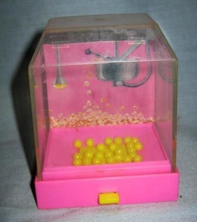 Popcorn Machine Mattel 1987 Arco Miniature Furniture Dollhouse Poping