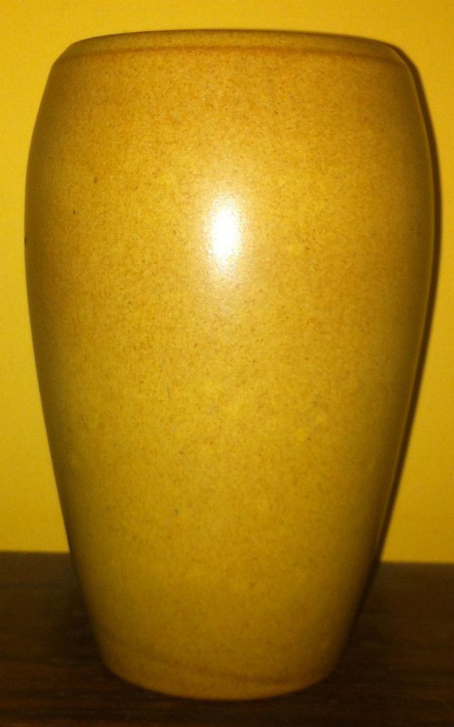 Arts & Crafts Mission Brown Marblehead Vase