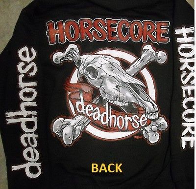 HORSECORE Hoody   6 massive size prints & A+ artwork   Slayer Slipknot