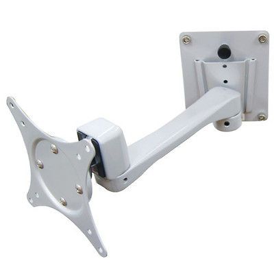 SWIVEL TV MONITOR WALL MOUNT BRACKET FOR APPLE ASUS SA170 SILVER