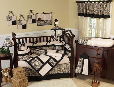 Newly listed ANIMAL SAFARI JUNGLE BABY BEDDING CRIB SET FOR A BOY GIRL