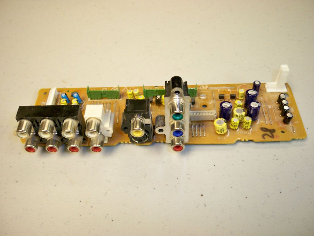 Panasonic SA HT650 Part Repair PCB RJBX0370AC CMKI P3X CIRCUT INPUT