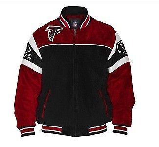 Atlanta Falcons Official NFL Suede Varsity Jacket by G III S M L XL