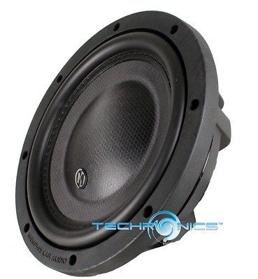 10 300 WATTS DUAL 4 OHM SHALLOW MOUNT CAR AUDIO SUBWOOFER SPEAKER