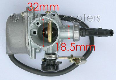 Carburetor PZ 19 for Kids ATV, Dirt Bikes (Auto Chock)