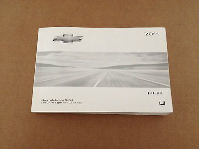 2011 CHEVROLET HHR OEM OWNERS MANUAL GOOD CONDITION