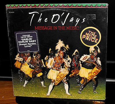 The OJays Message In The Music 1976 Philadelphia LP PZ 34245 Stereo