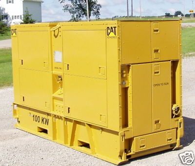 100kW MEP007A GENERATOR Caterpillar Backup Diesel