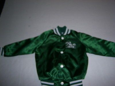 VTG CHALKLINE NEW YORK NY JETS JACKET COAT TODDLER 3 3T BABY GREEN NFL