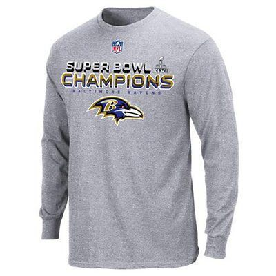 Baltimore Ravens Super Bowl XLVII Champions Trophy Collection Long