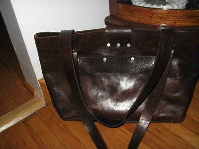 Rare Vin Baker tuscan Italian leather purse/bag made in italy