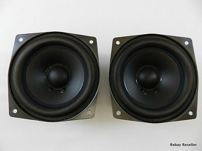 Set of 2 Bang & Olufsen 6603 Penta Beolab Woofer Driver Pair for